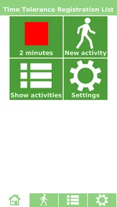 Time Tolerance Registration List Free screenshot 2