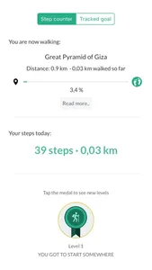 GetFeet Step Counter /Pedometer screenshot 3