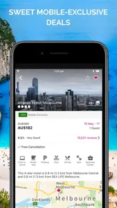 Lastminute Hotels & Flights screenshot 1