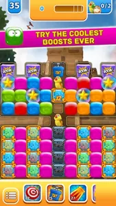 Cubes Bubble Crush - adventure switch pet rescue screenshot 1