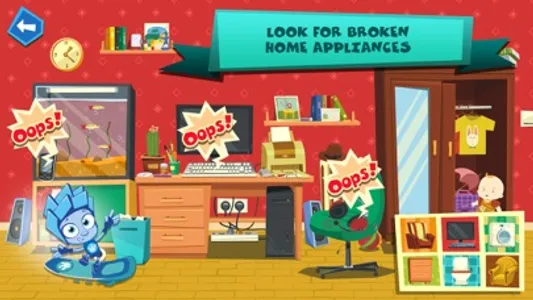 Fixies The Masters: repair home appliances, watch educational videos featuring your favorite heroes (Full) screenshot 2