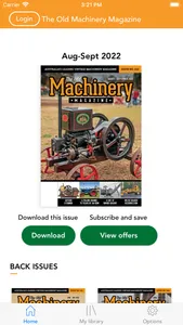 The Old Machinery Magazine screenshot 0